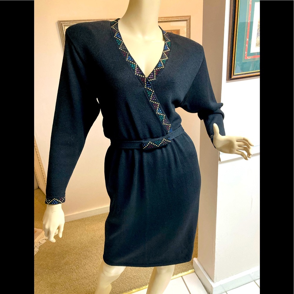 Vintage ST.JOHN Black Dress